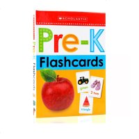 英文原版 Flashcards: Get Ready for Pre-K 学乐低幼启蒙早教 字母学习字卡 Schol
