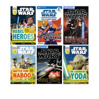 英文原版 DK Readers L3 Star Wars 星球大战 6册 星球大战儿童版 DK分级读物 儿童图画故事
