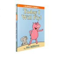 英文原版 I Will Fly Today 精装绘本书 小猪小象 Elephant and Piggie 吴敏兰推