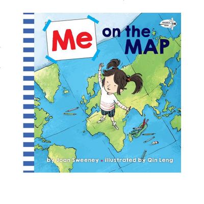 英文原版 2019年全新绘本再版 吴敏兰书单 Me On The Map 儿童英语启蒙图画绘本