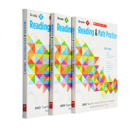 英文原版 Scholastic Reading and Math Practice G1-3 3册 学乐阅读与数学练