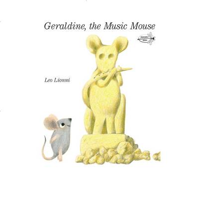 英文原版绘本 Geraldine the Music Mouse 名家 Leo Lionni 李欧李奥尼 儿童启蒙图