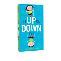 英文原版绘本 The Up and Down Book 纸板书 幼儿启蒙故事图画书 Amy Krouse Rosen