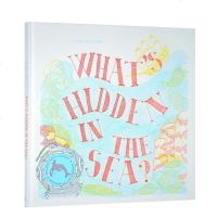 英文原版绘本 What's Hidden in the Sea 附三色滤镜 精装 光影魔术书 海洋里藏了什么 幼儿S