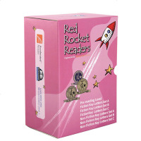 红系列分级阅读 Pre reading Level 预备级别 粉色盒装48册 英文原版 Red Rocket R