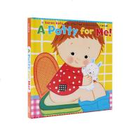英文原版 Karen Katz 卡伦卡茨 A Potty for Me! 马桶时间 精装翻翻书 幼儿行为习惯早教养成