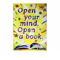 英文原版 Scholastic Classroom Resources Open Your Mind POP Cha