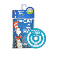 英文原版 The Cat in the Hat 戴帽子的猫 附CD 苏斯博士 Dr Seuss 廖彩杏书单 儿童