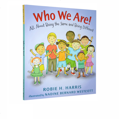 英文原版绘本 Who We Are! 儿童成长常识与启蒙科学百科 精装绘本 性别教育