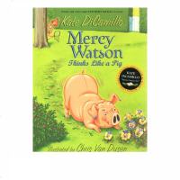 英文原版 Mercy Watson Thinks Like a Pig 5 小猪梅西 Kate DiCamillo