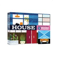 英文原版 House: First Words 纸板书 5本礼盒装 家 基础单词 家庭生活用品单词认知词典书 Ch