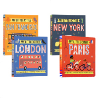 英文原版 My Little Cities Paris/San Francisco/London/ New York