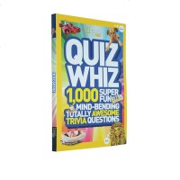 Quiz Whiz 1 国家地理问答小测验 National Geographic Kids 英文原版科普科学知识学