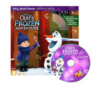 英文原版 Olaf's Frozen Adventure 附CD 冰雪奇缘 迪士尼独立有声电影绘本读物 Disney