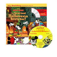 英文原版 The Scariest Halloween Story Ever 万圣节故事 附CD 迪士尼经典有声绘本