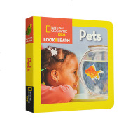 英文原版 National Geographic Kids Look and Learn Pets 美国国家地理 儿