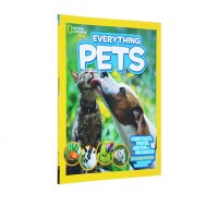 英文原版 National Geographic Kids Everything Pets 美国国家地理 宠物 儿童