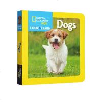 英文原版 National Geographic Kids Look and Learn Dogs 美国国家地理 儿