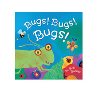 英文原版 Bugs! Bugs! Bugs! 名家Bob Barner 虫!虫!虫!大自然科学童谣儿童启蒙绘本
