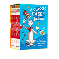 英文原版 A Classic Case of Dr Seuss 戴帽子的猫20本故事童书全套 苏斯博士经典故事绘本