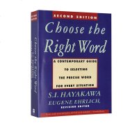 英文原版 Choose the Right Word 选择正确的单词 英语学习工具书 塞缪尔早川 S.I. Haya