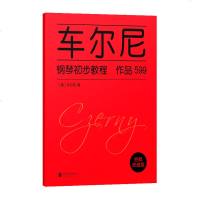  正版车尔尼钢琴初级练习曲作品599大字版精解版大音符教学版钢琴初步教程钢琴练习曲钢琴曲谱子基础教材儿童钢琴