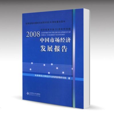 北师大 2008中国市场经济发展报告 北京师范大学经济与资源管理研究院 北京师范大学出版社