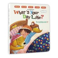 今天过得怎么样 幼儿双语影音书房 儿童绘本3-6岁图画故事书 幼儿园绘本亲子读宝宝睡前故事书