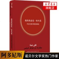 [2019诺贝尔文学奖热作家]我的焦虑是一束火花-阿多尼斯诗歌短章选 阿多尼斯著外国文学诗歌词曲诗歌短章精选集译林