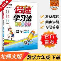 2020春官方正版倍速学习法六年级下册数学北师版 小学6年级下册数学BS版同步教材讲解与练习 小学教辅书 讲解全练 