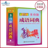 多功能成语词典彩图版  中小学生专用字典词典 北京艺术与科学电子出版社学生专用宝典丛书