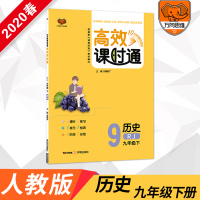 2020春 官方正版 高效课时通九年级历史人教版下册初中同步教材讲解一课一练初三同步课时高效阶段训练辅导书 同步练习