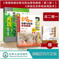 如何养好鸡 简明鸡病诊断与防治原色图谱 第二版+林地生态养鸡实用技术 赠土法良方治鸡病 3册 养鸡技术养殖饲料配方鸡