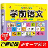 学前语文 3-4-5-6岁幼儿童益智早教幼升小学前语文教材 幼儿园中班大班升小学一年级幼小衔接学前教育入学准