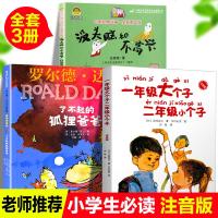 3册全套正版书没头脑和不高兴一年级大个子二年级小个子了不起的狐狸爸爸注音版一二三年级课外书阅读 经典书