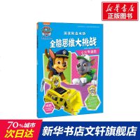 汪汪队立大功全脑思维大挑战 小火车遇 拼音拼读训练幼小衔接一日一练 搭配四五快读小熊很忙儿童2290d立体书洞洞早