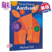 Michael Hall:这是一个橙色的土豚!It’s an Orange Aardvark! 精品绘本 低幼故事