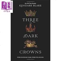 Three Dark Crowns #01:Three Dark Crowns 英文原版 三个黑暗王冠系列1 Ken
