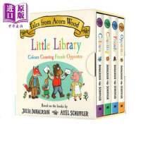 橡树林的小图书馆 Tales from Acorn Wood Little Library 亲子英文 韵律启蒙 手掌