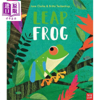 Jane Clarke:跳青蛙 Leap Frog 精品绘本 亲子绘本 操作书 互动图画书 4~6岁 英文原版[中商