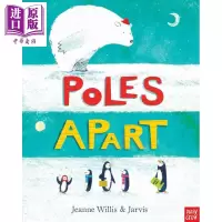 Jeanne Willis :天壤之别 Poles Apart! 精品绘本 有声故事书 亲子绘本 企鹅 北极熊 低幼