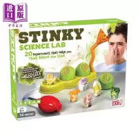 智趣实验室:嗅觉科学 Stinky Science Lab STEAM与百科 儿童科普 玩具 益智游戏书 3~6岁