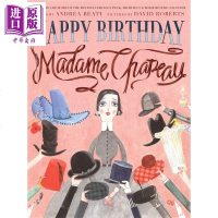 David Roberts:生日快乐,帽子夫人 Madame Chapeau 精品绘本 故事书 友谊 爱 7~12岁