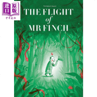 Thomas Baas:芬奇先生的飞行 The Flight of Mr. Finch 精品绘本 冒故事 绘本故事