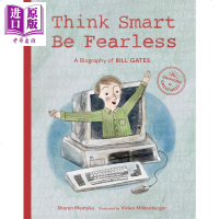 Vivien Mildenberger:比尔盖茨小传 Think Smart, Be Fearless 人物传记 绘