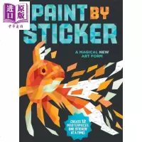 Paint by Sticker 英文原版 贴图画册 Workman Publishing[中商原版]商贸