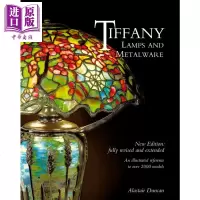 家具收藏 蒂芙尼灯具和金属制品 英文原版 Tiffany Lamps and Metalware[中商原版]商贸
