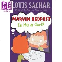 麻烦精马文:3 Marvin Redpost 3:Is He A Girl? 儿童文学故事 章节书 桥梁书 幽默搞笑