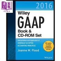 威立一般公认会计准则 2016:一般公认会计准则的解读与应用套装 英文原版工具书 Wiley GAAP 2016 威