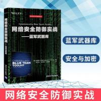 网络安全防御实战 蓝军武器库 安全与加密 清华大学出版社安全技术经典译丛信息空间安全知识 网络攻防实践策略性指南网络